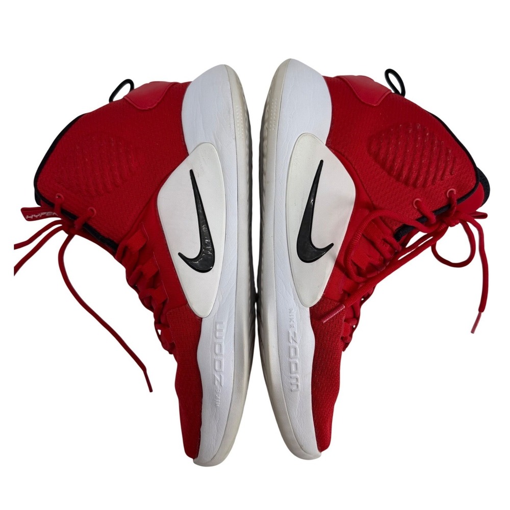 Nike Hyperdunk X University Red Black White AR0467-600 Mens Size 10.5 Basketball